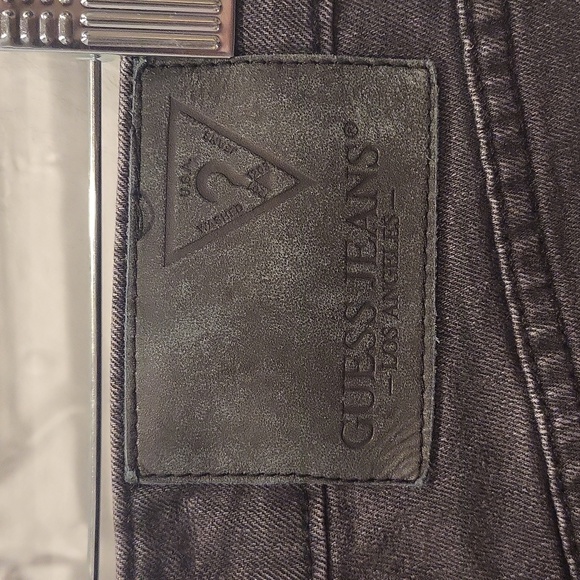 Guess Skinny Jeans Grey Size 29 Distressed Low Rise - Picture 4 of 10